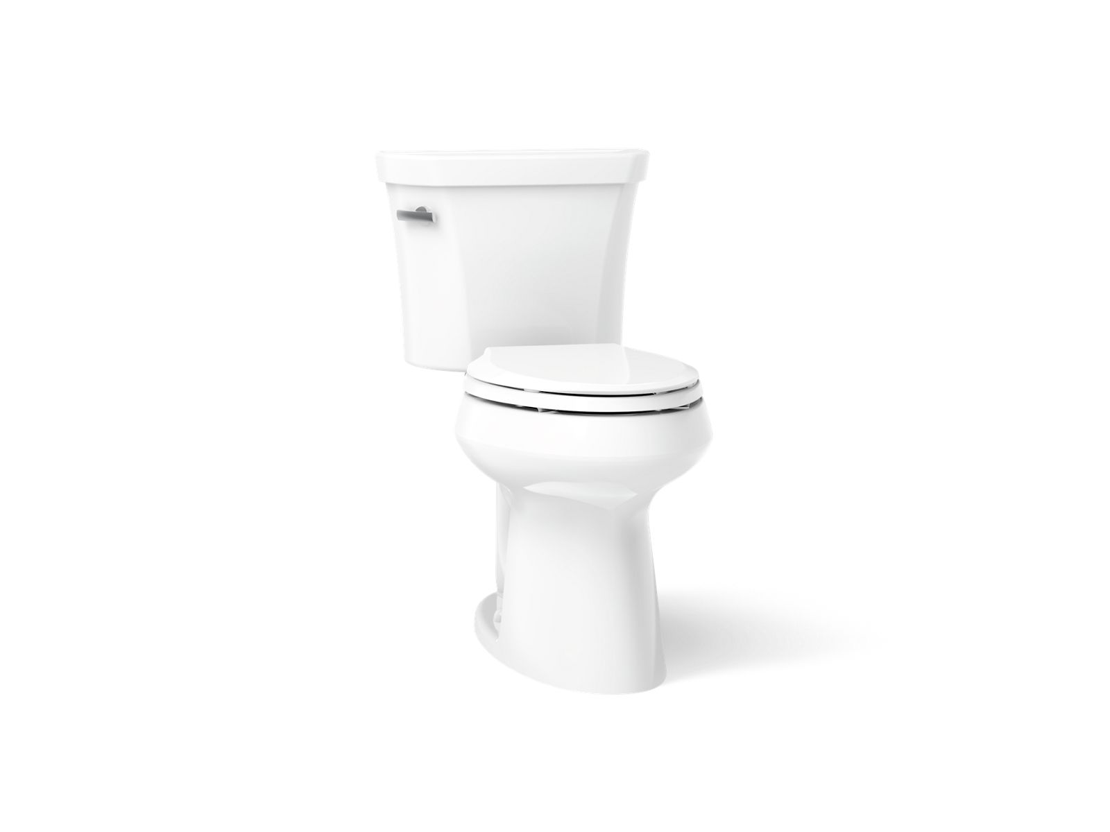 KOHLER K-5298-0 Highline Two-Piece Elongated Toilet, 1.0 Gpf - White