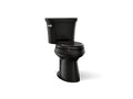 KOHLER K-5298-7 Highline Two-Piece Elongated Toilet, 1.0 Gpf - Black Black