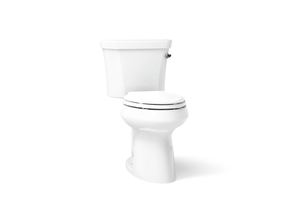 KOHLER K-5298-RA-0 Highline Two-Piece Elongated Toilet, 1.0 Gpf - White