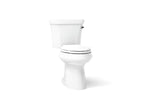 KOHLER K-5298-RA-0 Highline Two-Piece Elongated Toilet, 1.0 Gpf - White