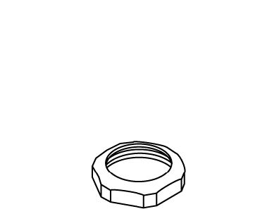 KOHLER Nut - Vibrant Brushed Moderne Brass, K-53059-2MB