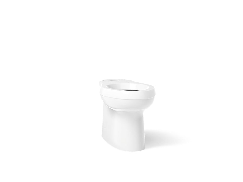 KOHLER K-5309-0 Cimarron Elongated Toilet Bowl With Skirted Trapway - White