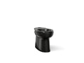 KOHLER K-5309-7 Cimarron Elongated Toilet Bowl With Skirted Trapway - Black Black