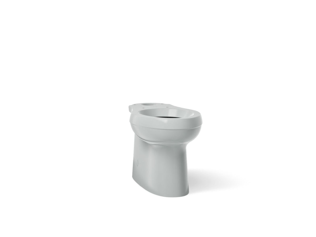 KOHLER K-5309-95 Cimarron Elongated Toilet Bowl With Skirted Trapway - Ice Grey