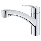 GROHE 30306001 Eurosmart Single-Handle Dual Spray Pull-Out Kitchen Faucet 1.75 gpm - Chrome