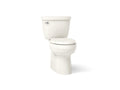 KOHLER K-5310-96 Cimarron Two-Piece Elongated Toilet With Skirted Trapway, 1.28 Gpf - Biscuit