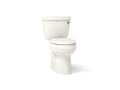 KOHLER K-5310-RA-96 Cimarron Two-Piece Elongated Toilet With Skirted Trapway, 1.28 Gpf - Biscuit