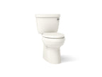 KOHLER K-5310-RA-96 Cimarron Two-Piece Elongated Toilet With Skirted Trapway, 1.28 Gpf - Biscuit