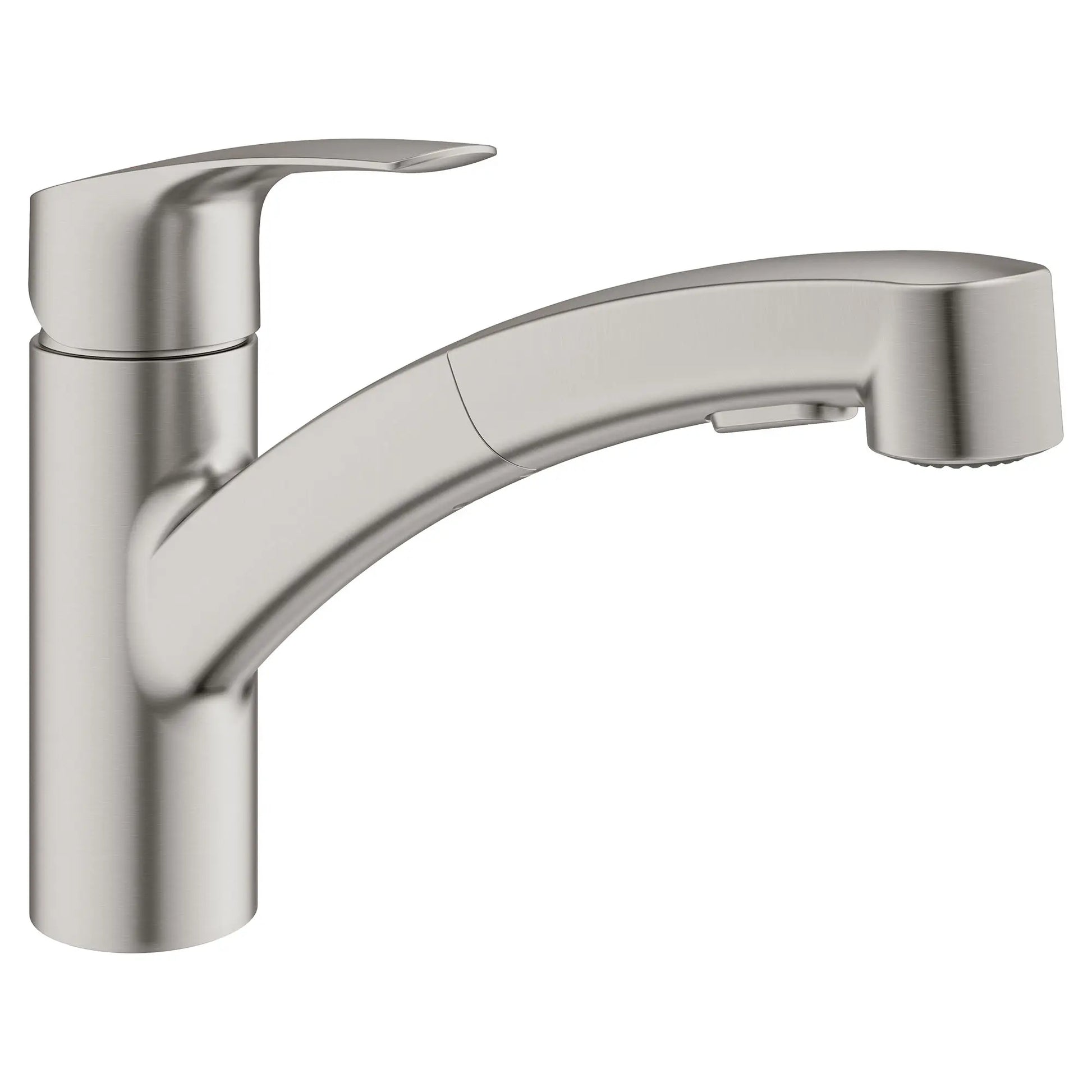 GROHE 30306DC1 Eurosmart Single-Handle Dual Spray Pull-Out Kitchen Faucet 1.75 gpm - Supersteel