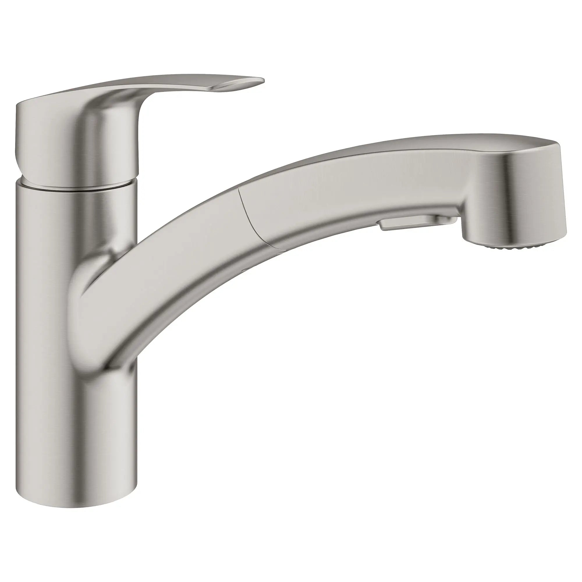 GROHE 30306DC1 Eurosmart Single-Handle Dual Spray Pull-Out Kitchen Faucet 1.75 gpm - Supersteel