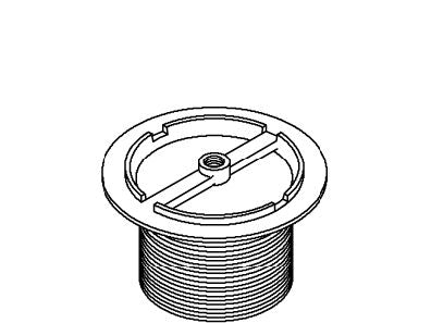 KOHLER Strainer Body - Rough Plate, K-53148-RP