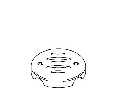 KOHLER China Grate - White, K-53411-0