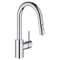 GROHE 31479001 Concetto Single-Handle Pull Down Prep Faucet 1.75 GPM - Chrome