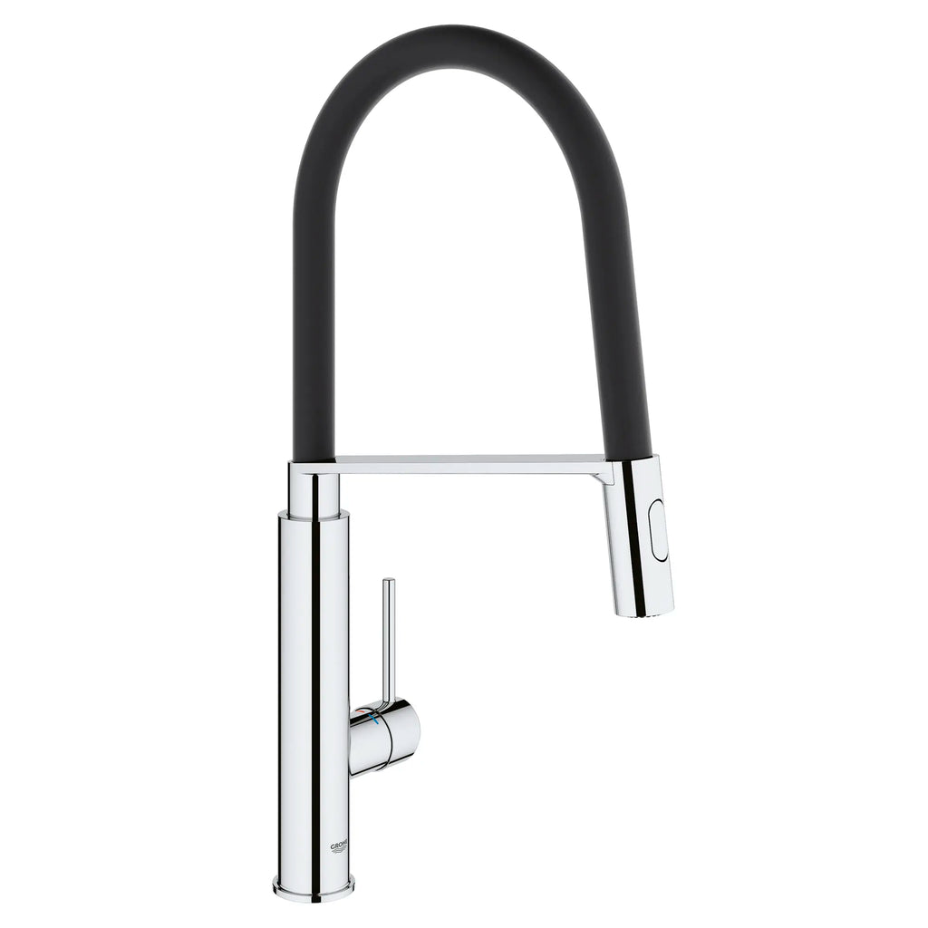 GROHE 31492000 Concetto Single-Handle Semi-Pro Dual Spray Kitchen Faucet 1.75 GPM - Chrome