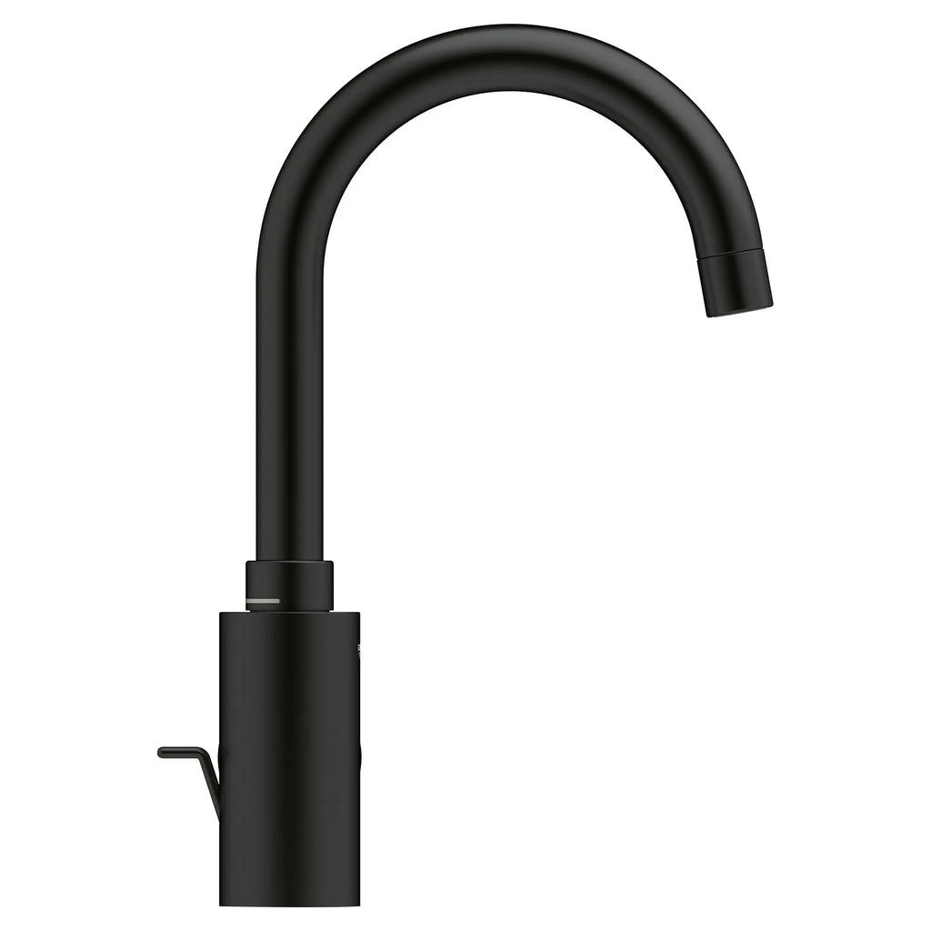GROHE 321382431 Concetto Single Hole Single-Handle L-Size Bathroom Faucet, 1.2 GPM - Matte Black