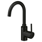 GROHE 321382431 Concetto Single Hole Single-Handle L-Size Bathroom Faucet, 1.2 GPM - Matte Black
