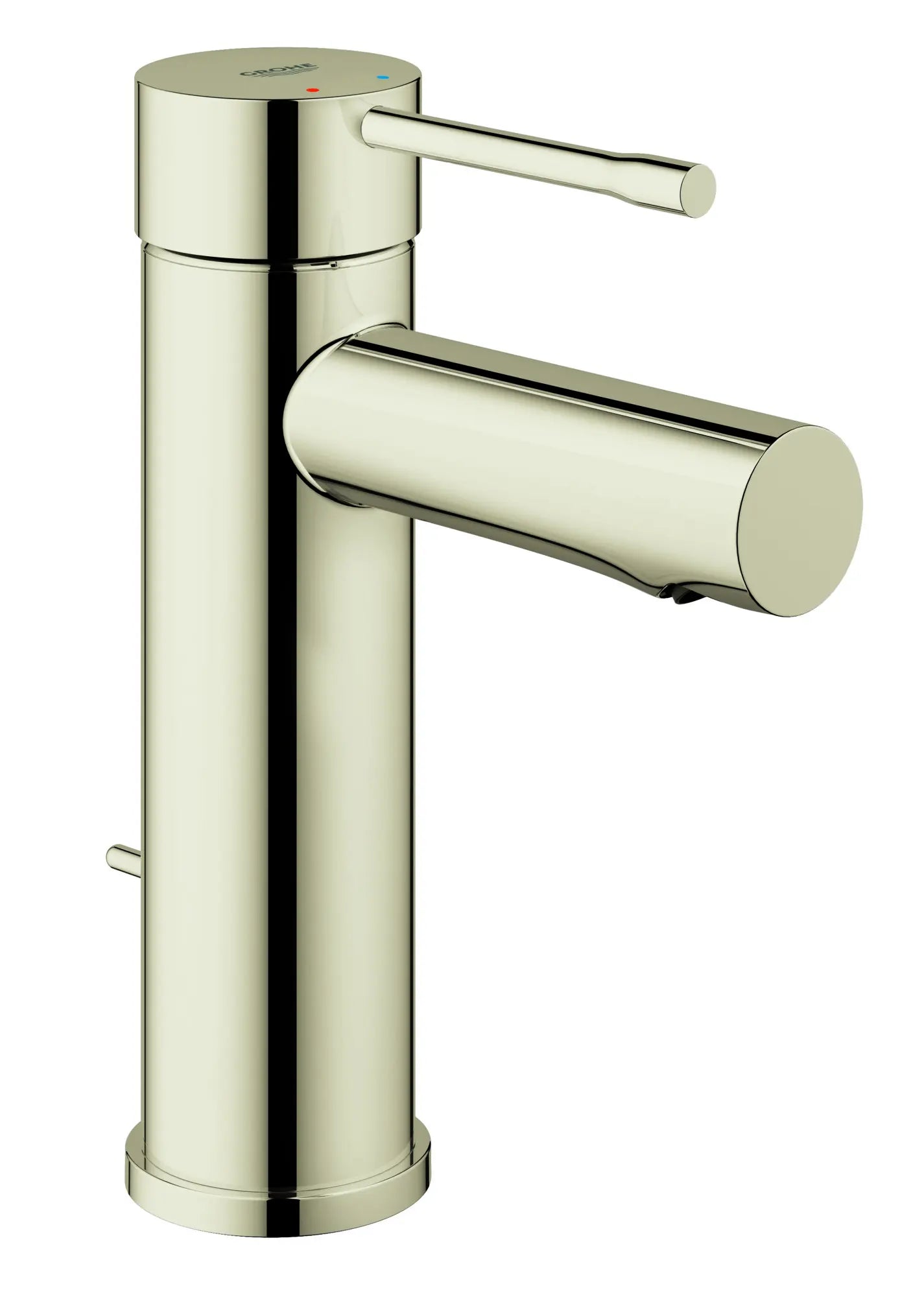 GROHE 32216BEA Essence New Single Hole Single-Handle S-Size Bathroom Faucet, 1.2 GPM - Polished Nickel