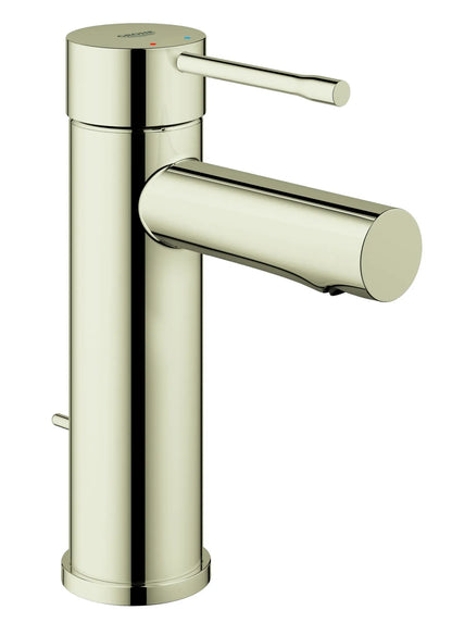 GROHE 32216BEA Essence New Single Hole Single-Handle S-Size Bathroom Faucet, 1.2 GPM - Polished Nickel