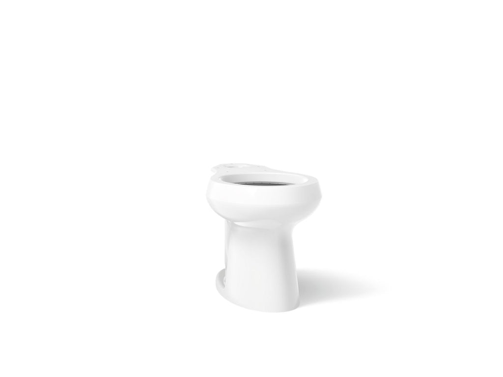 KOHLER K-5393-0 Highline Round-Front Toilet Bowl - White