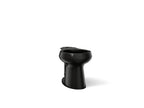 KOHLER K-5393-7 Highline Round-Front Toilet Bowl - Black Black