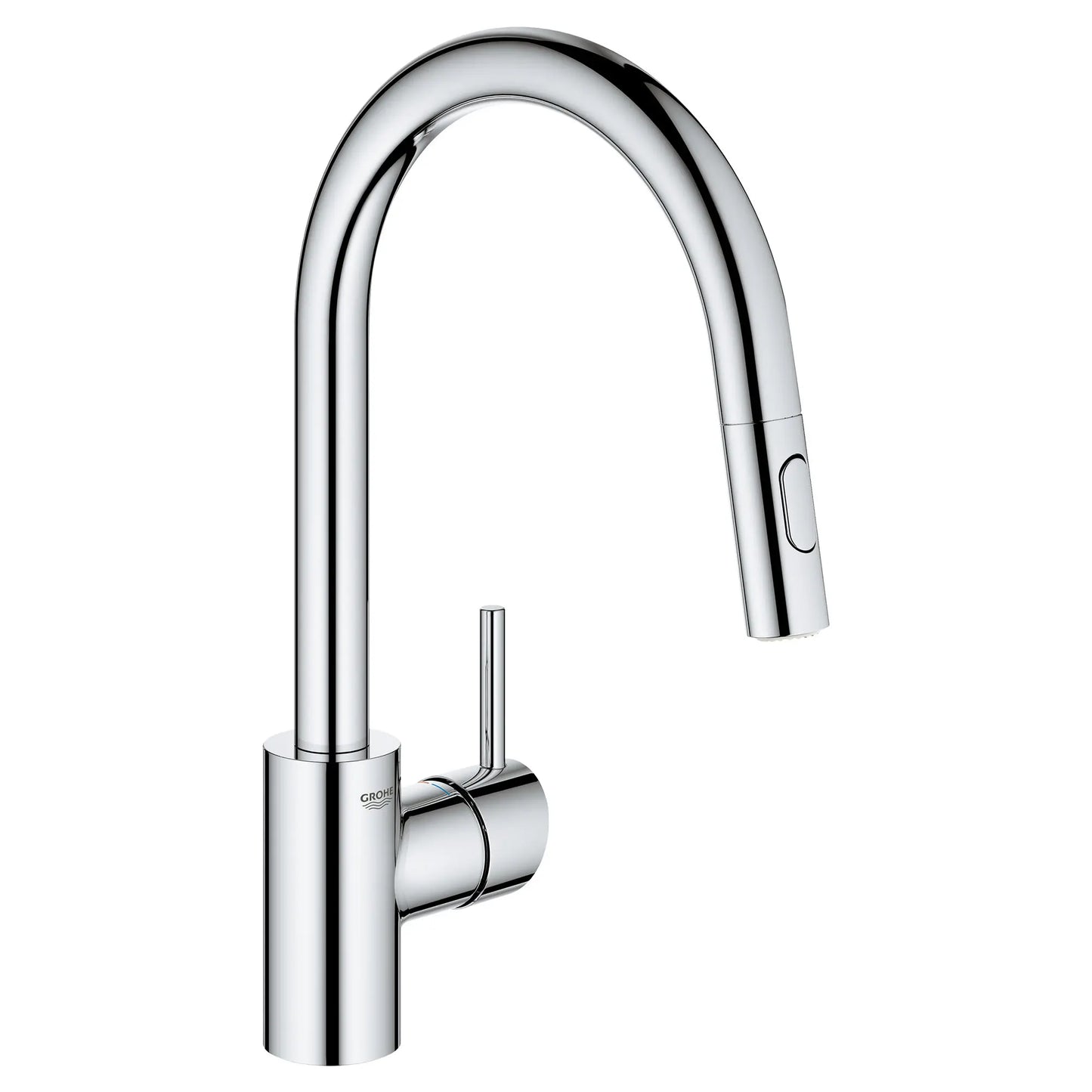 GROHE 32665003 Concetto Single-Handle Pull-Down Kitchen Faucet Dual Spray 1.75 GPM - Chrome