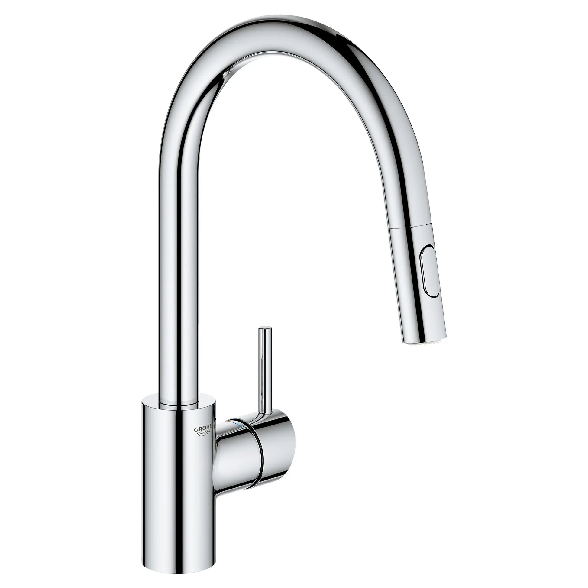 GROHE 32665003 Concetto Single-Handle Pull-Down Kitchen Faucet Dual Spray 1.75 GPM - Chrome