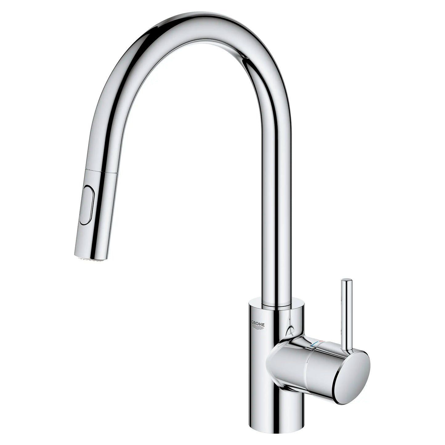 GROHE 32665003 Concetto Single-Handle Pull-Down Kitchen Faucet Dual Spray 1.75 GPM - Chrome