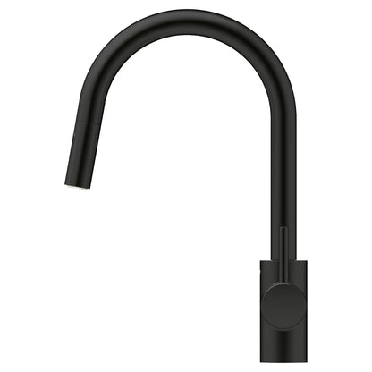 GROHE 326652433 Concetto Single-Handle Pull-Down Kitchen Faucet Dual Spray 1.75 GPM - Matte Black