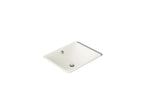 KOHLER K-5400-96 Iron Plains 18-1/2" Rectangular Drop-In/Undermount Bathroom Sink - Biscuit
