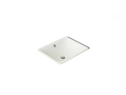 KOHLER K-5400-NY Iron Plains 18-1/2" rectangular drop-in/undermount bathroom sink - Dune