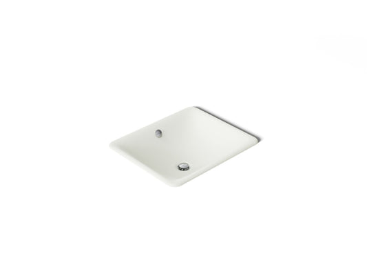 KOHLER K-5400-NY Iron Plains 18-1/2" rectangular drop-in/undermount bathroom sink - Dune