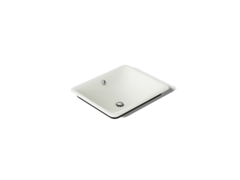 KOHLER K-5400-P5-NY Iron Plains 18-1/2" Rectangular Vessel Bathroom Sink - Dune