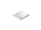 KOHLER K-5400-W-0 Iron Plains 18-1/2" Rectangular Vessel Bathroom Sink - White