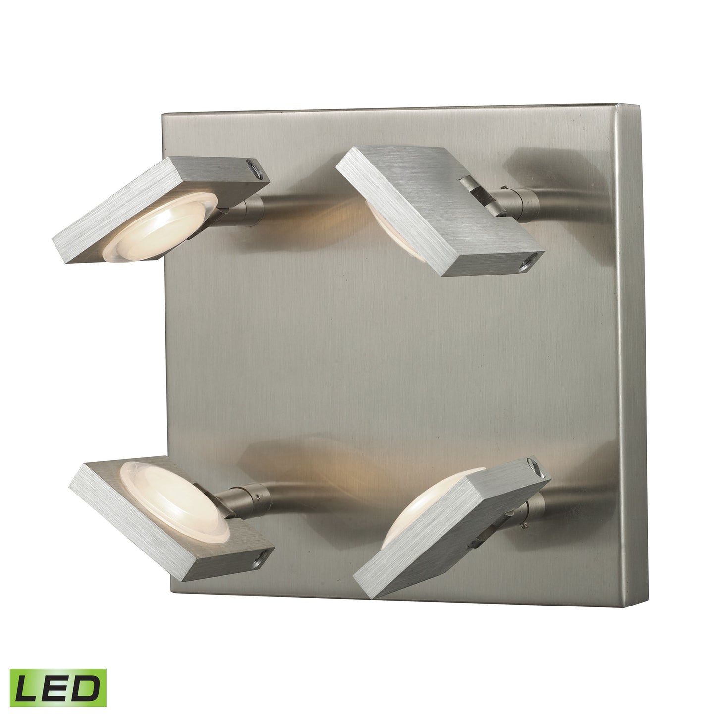 ELK SHOWROOM 54013/4 Reilly 6'' High 4-Light Sconce - Brushed Aluminum