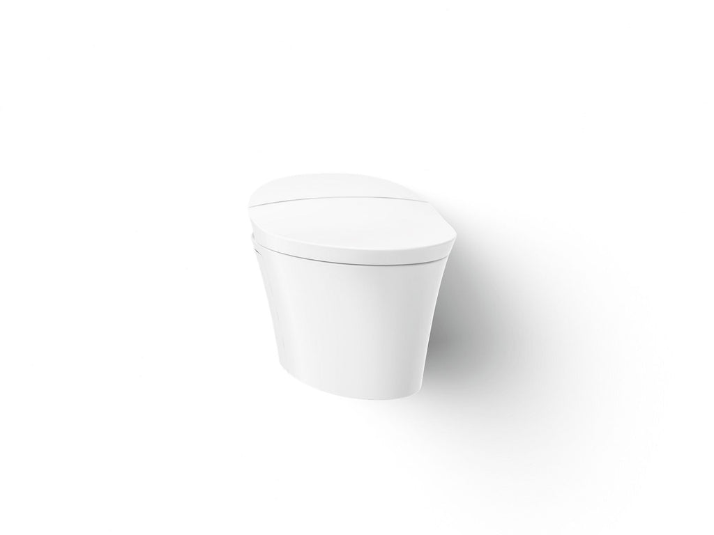 KOHLER K-5402-0 Veil One-Piece Elongated Smart Toilet, Dual-Flush - White