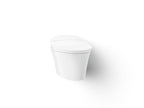 KOHLER K-5402-0 Veil One-Piece Elongated Smart Toilet, Dual-Flush - White