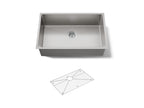 KOHLER K-5409-NA Strive 29" Undermount Single-Bowl Kitchen Sink - Stainless Steel