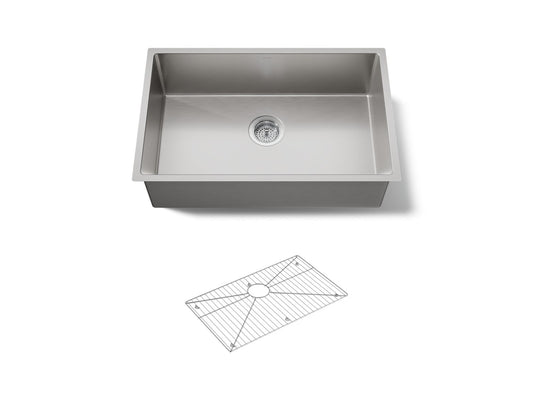 KOHLER K-5409-NA Strive 29" undermount single-bowl kitchen sink - Stainless Steel