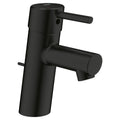 GROHE 342702431 Concetto Single Hole Single-Handle S-Size Bathroom Faucet, 1.2 GPM - Matte Black