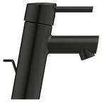 GROHE 342702431 Concetto Single Hole Single-Handle S-Size Bathroom Faucet, 1.2 GPM - Matte Black
