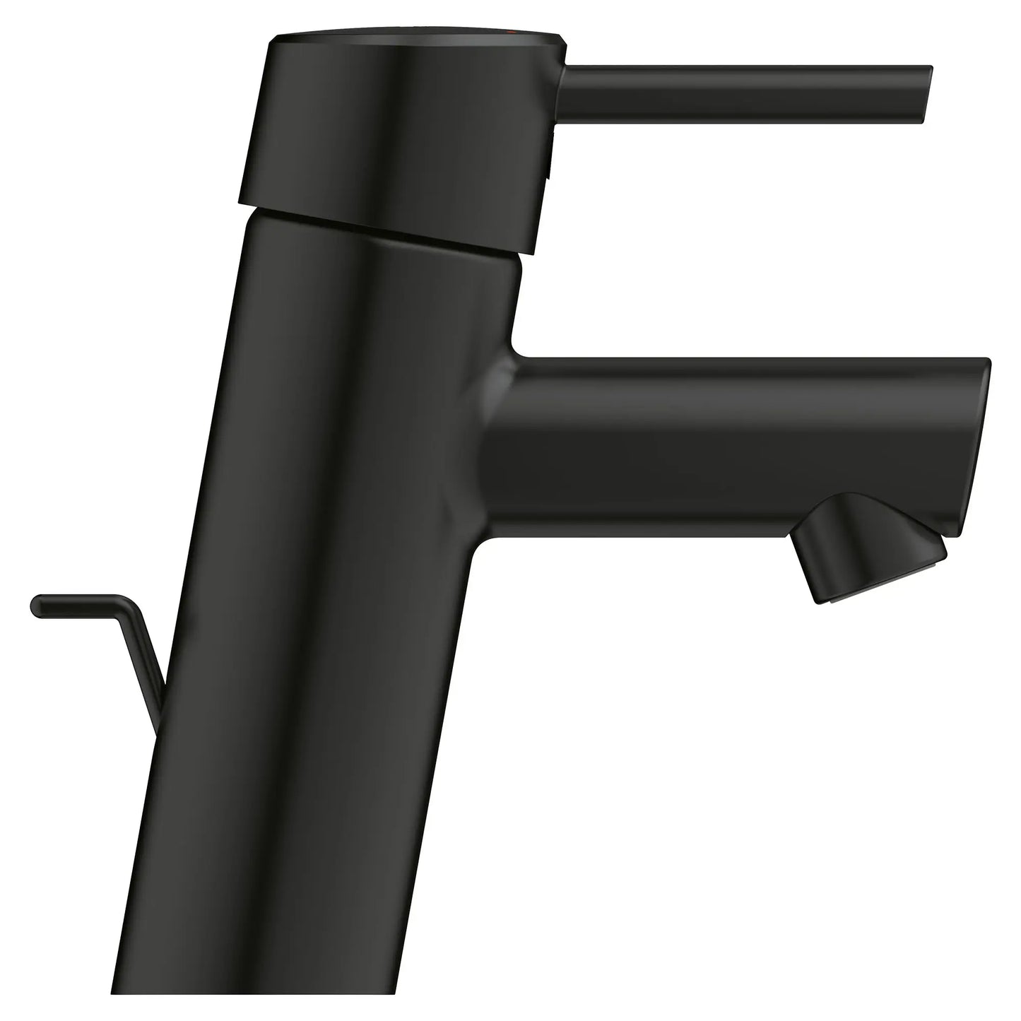 GROHE 342702431 Concetto Single Hole Single-Handle S-Size Bathroom Faucet, 1.2 GPM - Matte Black