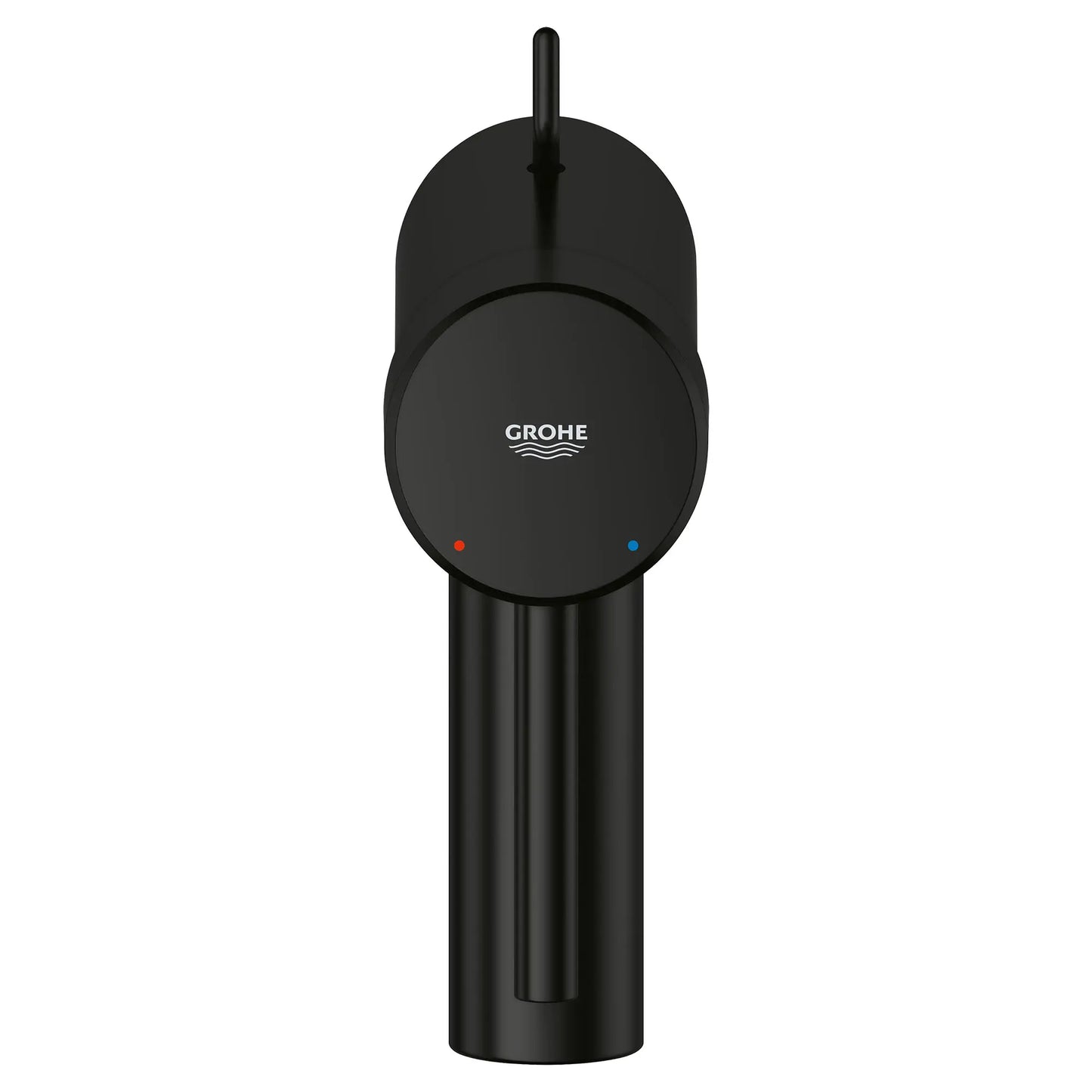 GROHE 342702431 Concetto Single Hole Single-Handle S-Size Bathroom Faucet, 1.2 GPM - Matte Black