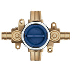 GROHE 35112000 Grohsafe Pressure Balance Rough-In Valve 1/2" PEX Cold Expansion (ASTM F1960) Inlets