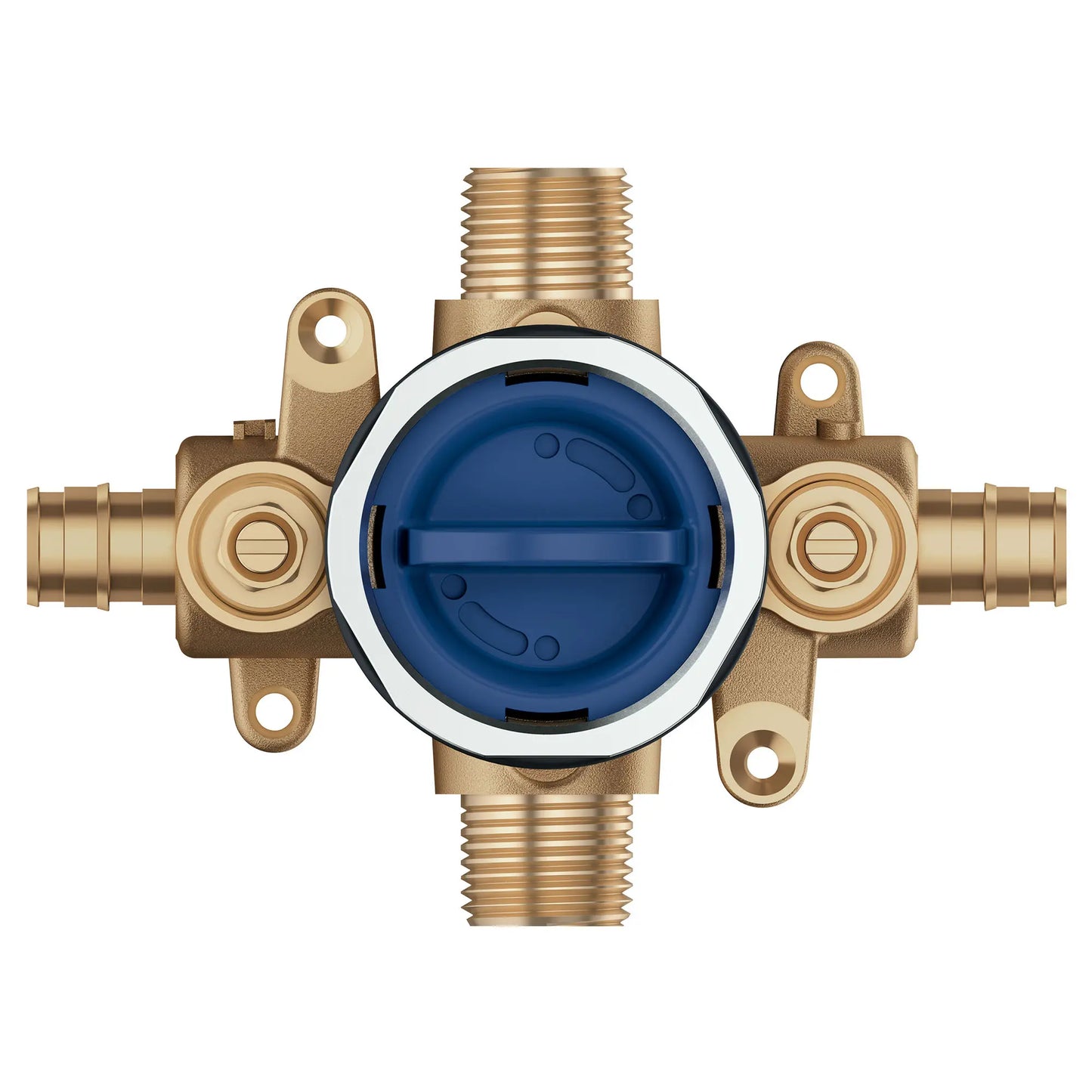 GROHE 35112000 Grohsafe Pressure Balance Rough-In Valve 1/2" PEX Cold Expansion (ASTM F1960) Inlets