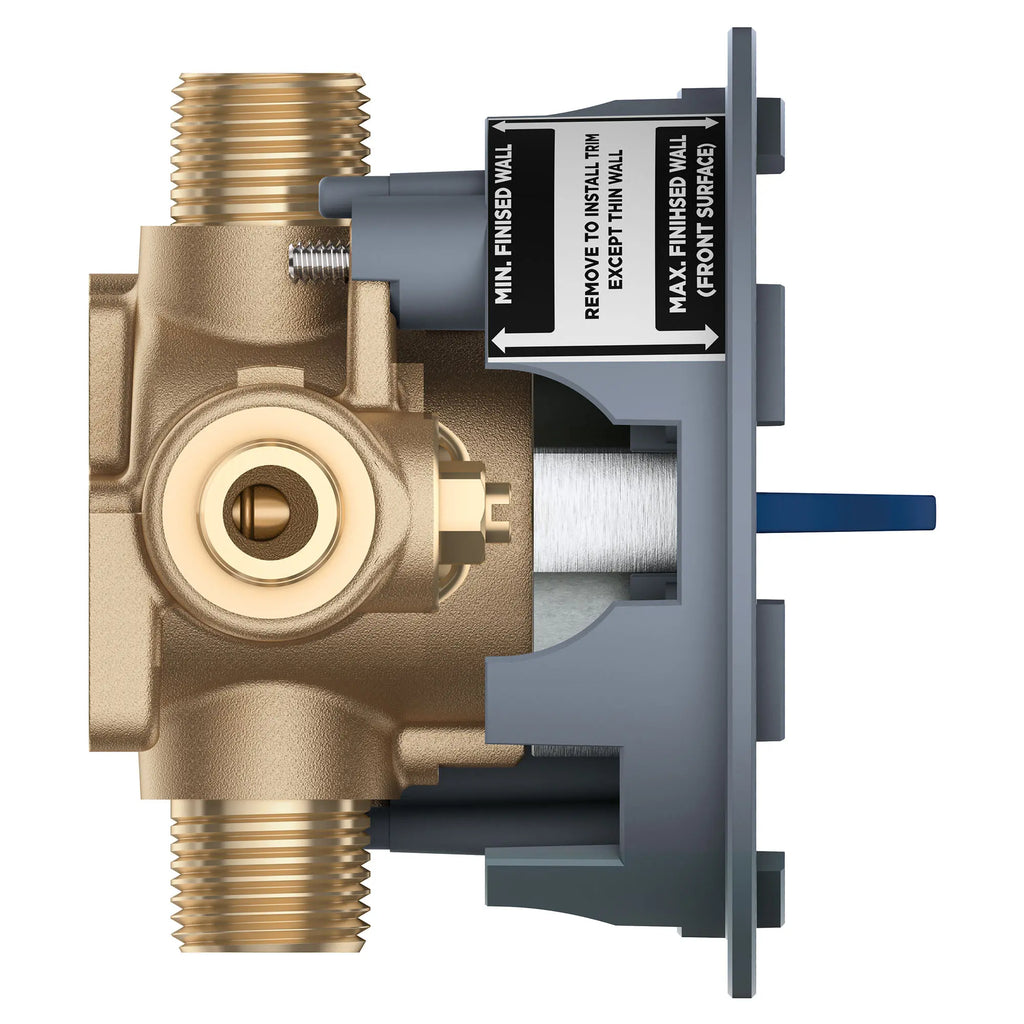 GROHE 35112000 Grohsafe Pressure Balance Rough-In Valve 1/2" PEX Cold Expansion (ASTM F1960) Inlets