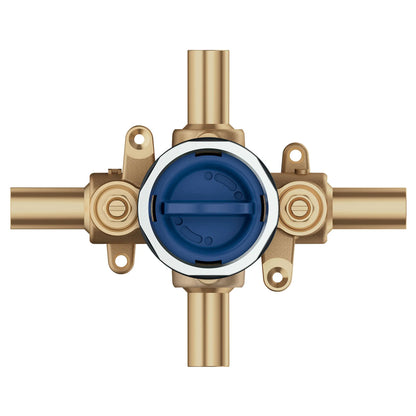GROHE 35113000 Grohsafe Pressure Balance Rough-In Valve 1/2" Stub-out Inlets/Outlets