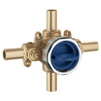 GROHE 35113000 Grohsafe Pressure Balance Rough-In Valve 1/2" Stub-out Inlets/Outlets