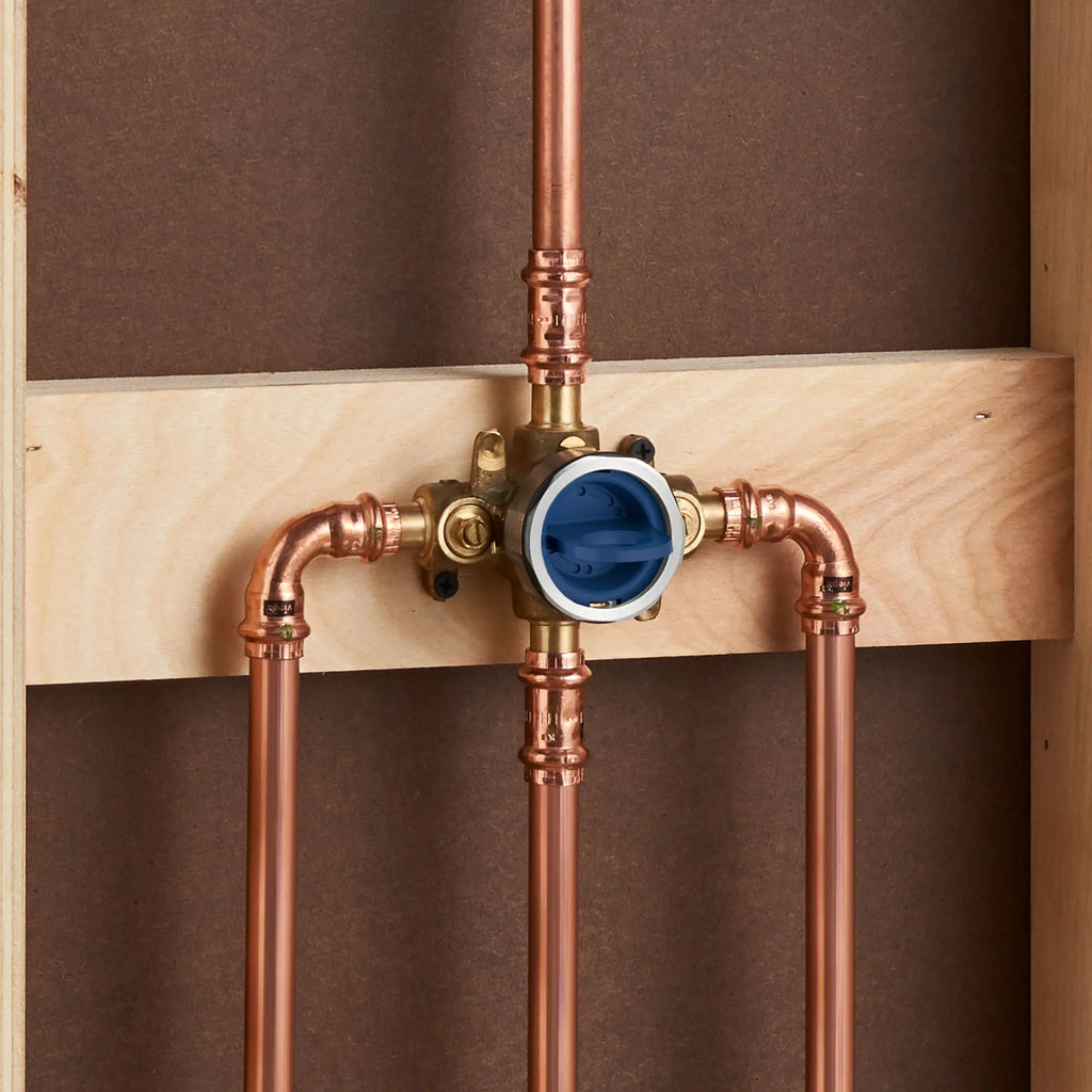 GROHE 35113000 Grohsafe Pressure Balance Rough-In Valve 1/2" Stub-out Inlets/Outlets