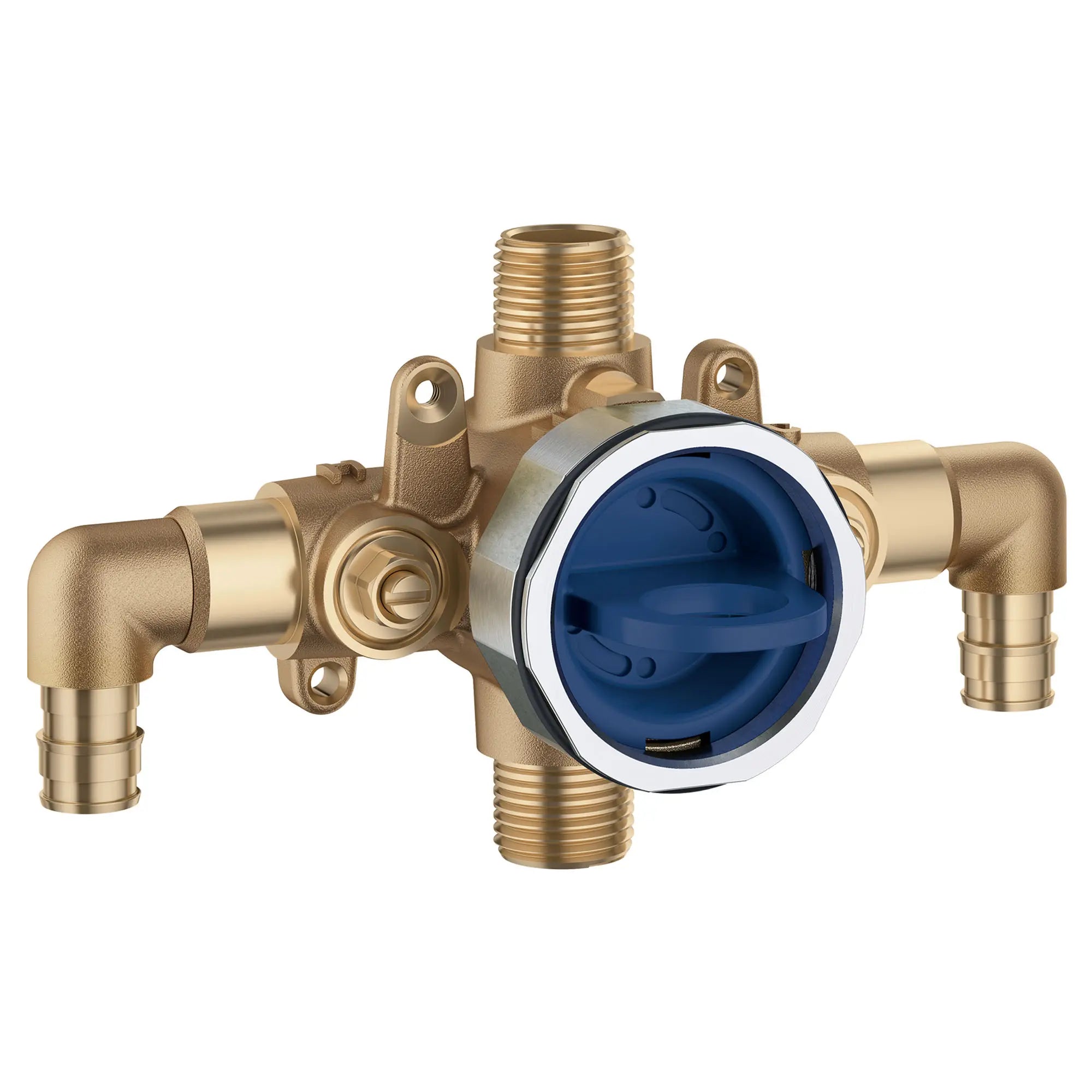 GROHE 35116000 Grohsafe Pressure Balance Rough-In Valve 1⁄2" PEX Cold Expansion (ASTM F1960) Elbow Inlets