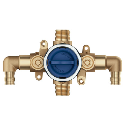 GROHE 35116000 Grohsafe Pressure Balance Rough-In Valve 1⁄2" PEX Cold Expansion (ASTM F1960) Elbow Inlets
